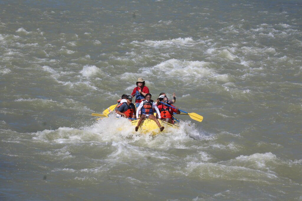 What's the best river trip in Wyoming? Wyoming River Trips runs a 1/2 day river trip or Full Day river trip on the Main Shoshone river right in the heart of Cody Wyoming. The river features deep canyons which make it feel remote, family friendly Class II and III rapids, and lunch options! If you are looking for the best value for your money, wyoming river trips 1/2 day of the Shoshone is the answer. Views, rapids, family friendly, with big hits or IK options for those seeking more adventure, a 5 minute drive from our office and just 15 minutes from town at the end of your trip. This is the perfect option for those who want to do and see it all without missing happy hour, the gun fight or other evening events.