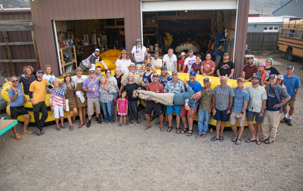 Wyoming River Trips is and always has been a family river business. Our staff become part of our family and come back to Cody Wyoming year after year to raft with us and just say hi.